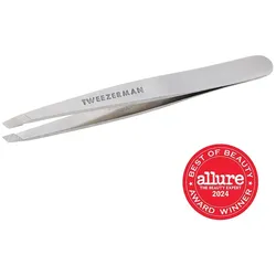 Tweezerman Studio Schräge Pinzette Edelstahl