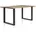 Baumkantentisch 140 x x 80 cognac