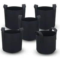 Intirilife Pflanzsack Vliesstoff 38 Liter 40 x 30 cm