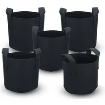 Intirilife Pflanzsack Vliesstoff 38 Liter 40 x 30 cm