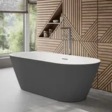 Villeroy & Boch Embrace freistehende Badewanne, oval, UBA180EMB9PD1SV-RW,