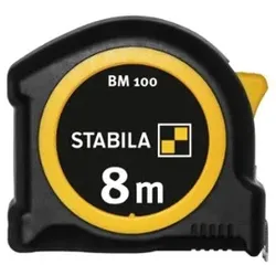 Taschenbandmaß BM 100, 8 m, metrische Skala