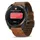 Garmin D2TM Mach 2 Pro BT 51 mm Titaniumgehäuse Carbon Grau Lederarmband braun/Silikonarmband schwarz
