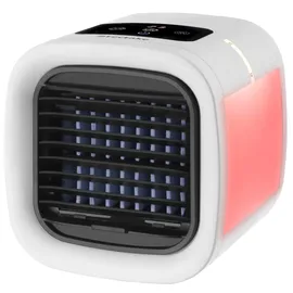 Tectake tectake® Luftkühler Frosty mit LED-Beleuchtung, 2 Kühlstufen, 8W
