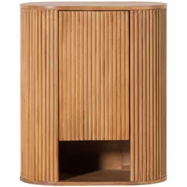 MASSIVMOEBEL24.DE Barcelona Hängeschrank 55x65x30 cm Beige Holz