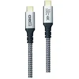 2Go Schnellladekabel USB-C 100W 10Gbps 1.2m
