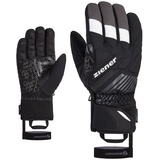 Ziener Herren GENRIX Ski-Handschuhe/Wintersport | wasserdicht, Alpine Wool, Black, 9.5