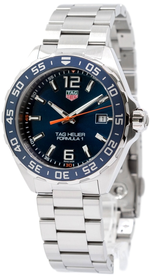 Tag Heuer Men's WAZ1010.BA0842 Formula 1 Blue Dial Watch