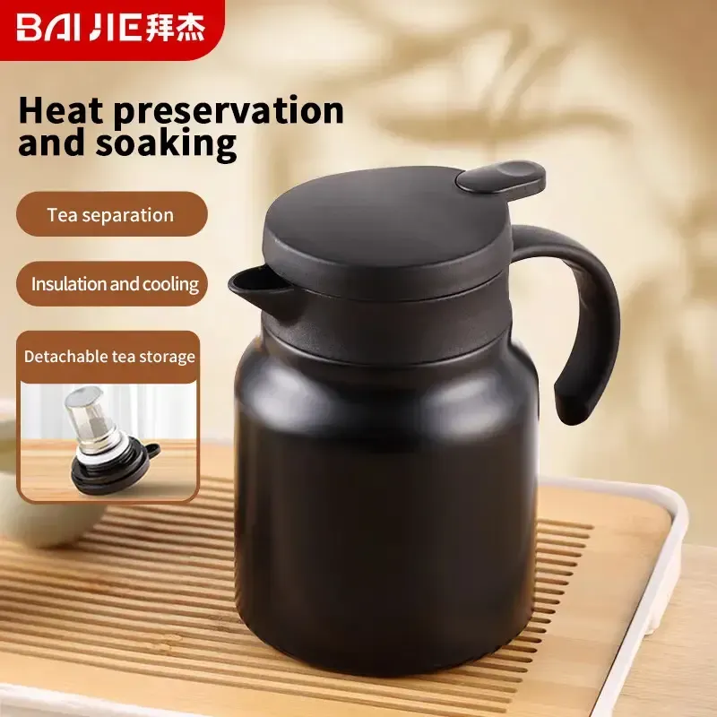 BJ Isolierte Teekanne aus Edelstahl 316 – 1000 ml
