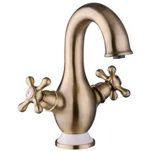 PaulGurkes Waschtischarmatur Messing Bronze