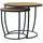 [en.casa] Couchtisch Neqi im 2er Set Satztisch Holz-Optik