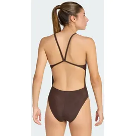 adidas Badeanzug Iconisea Ribbed Padded Braun 46