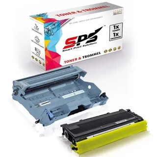 1x TN2000 Toner Schwarz + 1x DR2000 Trommel kompatibel für Brother FAX 2920ML Brother DR2000 Brother TN2000 FAX 2820 FAX 2820ML FAX 2820P FAX 2825...
