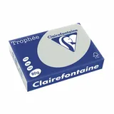 Clairefontaine Kopierpapier Trophée (80 g/m2, 500 Blatt, Stahlgrau, 1 Ries