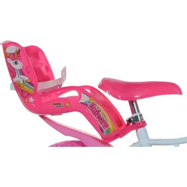 DINO BIKES Unicorn 12 Zoll RH 22 cm weiß/rosa