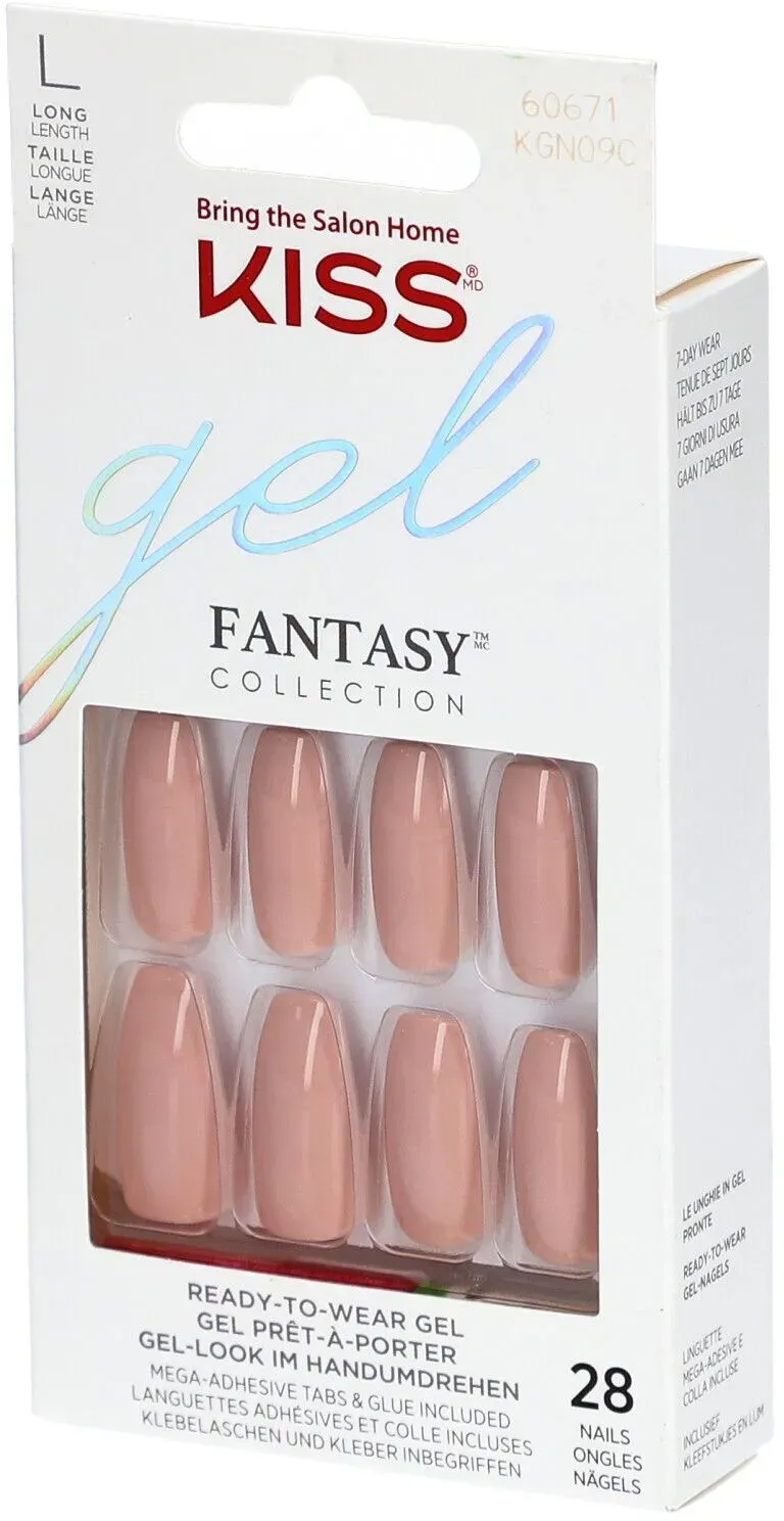 Kiss Gel Fantasy Falsche Nägel Gel Prêt-à-porter - Absolutely Fabulous