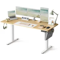 Songmics Schreibtisch 160 cm Naturbelassen