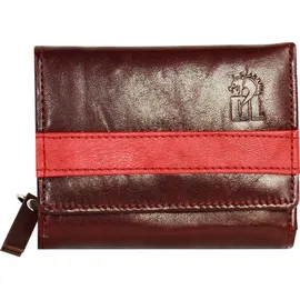 Drachenleder Portemonnaie rot