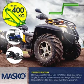 Masko Rasentraktorheber 450 kg