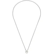 LEONARDO JEWELS BY LEONARDO Halskette Clip & Mix Paola • Erbs-Kette aus silberfarbenem Edelstahl • klassische Basic-Kette mit Ring zum Einhängen von Charms • 70 cm Länge • Geschenk Damen Schmuck • 022148