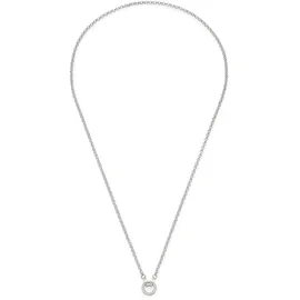 LEONARDO JEWELS BY LEONARDO Halskette Clip & Mix Paola • Erbs-Kette aus silberfarbenem Edelstahl • klassische Basic-Kette mit Ring zum Einhängen von Charms • 70 cm Länge • Geschenk Damen Schmuck • 022148
