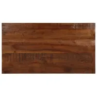 VidaXL Tischplatte 110x60x3,8 cm Rechteckig Altholz Massiv