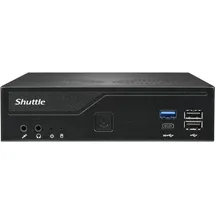 Shuttle Barebone slim DH610V2 Intel/DDR5/black,