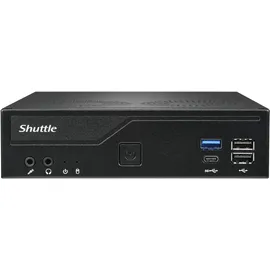 Shuttle Barebone slim DH610V2 Intel/DDR5/black,