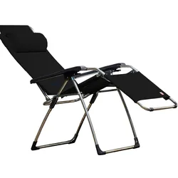 Fiam Amida Relaxliege schwarz H: 118 cm B: 82 cm T: 66,5 cm