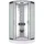 AcquaVapore D58-20M0 Komplettdusche mit Schiebetür 100 x 100 cm weiß Sicherheitsglas D58-20M0
