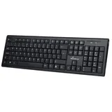 MediaRange Funk-Tastatur, schwarz,