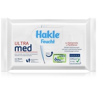 Hakle Feucht Ultra med 42 Blatt - Mit Hamamelis & Panthenol (1er Pack)