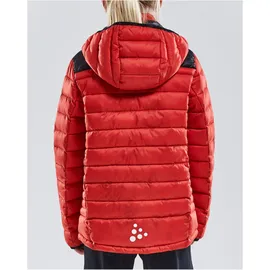 Craft Isolate Jacket JR Winterjacke Daunenjacke Kinder - Rot - Rot