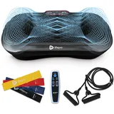 LifePro Waver Vibrationsplatte Trainingsgerät – Ganzkörper-Workout-Vibrations-Fitness-Plattform mit Schlaufenbändern – Heimtrainingsgerät für Gewichtsverlust und Straffung
