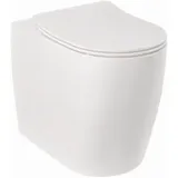 Kludi RESA R Spiralflush-Stand-WC mit WC-Sitz Weiß glänzend