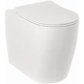 Kludi RESA R Spiralflush-Stand-WC mit WC-Sitz Weiß glänzend