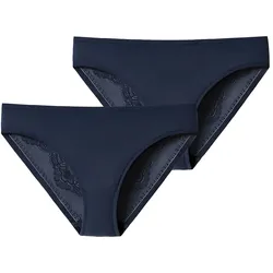 Schiesser Damen Slip Invisible Lace 2er Pack