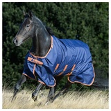 Bucas Pferde-Regendecke Bucas X-Range Turnout Light 0g - Navy 130 cm