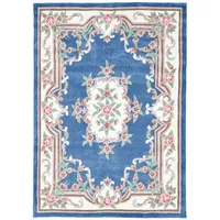 THEKO Vintageteppich ¦ blau ¦ Synthetische Fasern ¦ Maße (cm): B: 290 H: 1