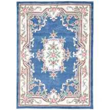 THEKO Vintageteppich ¦ blau ¦ Synthetische Fasern ¦ Maße (cm): B: 290 H: 1