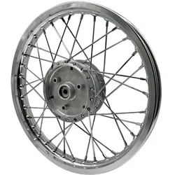 Speichenrad Felge Alu 1,6x16 passend für Simson S51 S50 S70 Schwalbe KR51 Alufelge Edelstahl Speichen Craftride AF18
