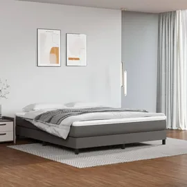 vidaXL Bettgestell 160 x 200 cm Grau