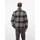 Lerros Karierte Outdoor-Hemdjacke in Woll-Optik platinum grau M