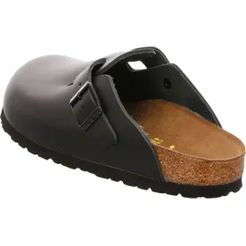 Birkenstock Boston Naturleder schmal schwarz 45