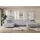 altdecor Ecksofa COMA U Cord 3-Sitzer Grau