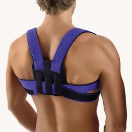 BORT M E D I C A L bort StabiloFix für Erwachsene Geradehalter zur Haltungskorrektur, blau