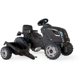 Smoby Farmer XL Traktor mit Anhänger - Schwarz