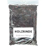 Pinienrinde 2L (500 Gr) - Pinienrinde Fein - Pinienrinde für Pflanzen - Rindenmulch - Rindenmulch Orchideen - Pinienrinde Mittel - Hackschnitzel für Garten (13-20 mm)