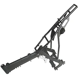 Rahmen komplett schwarz Pit Bike YCF Bigy