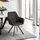 Homestyle4u Armlehnstuhl Leinen grau 2er Set